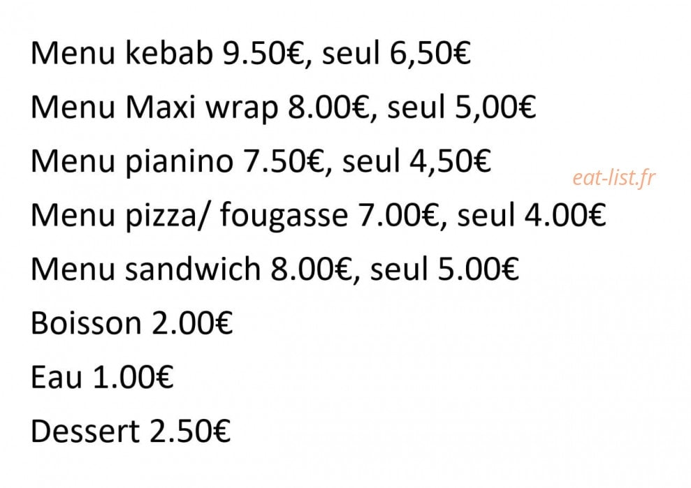 Vegetal truck — carte page 1