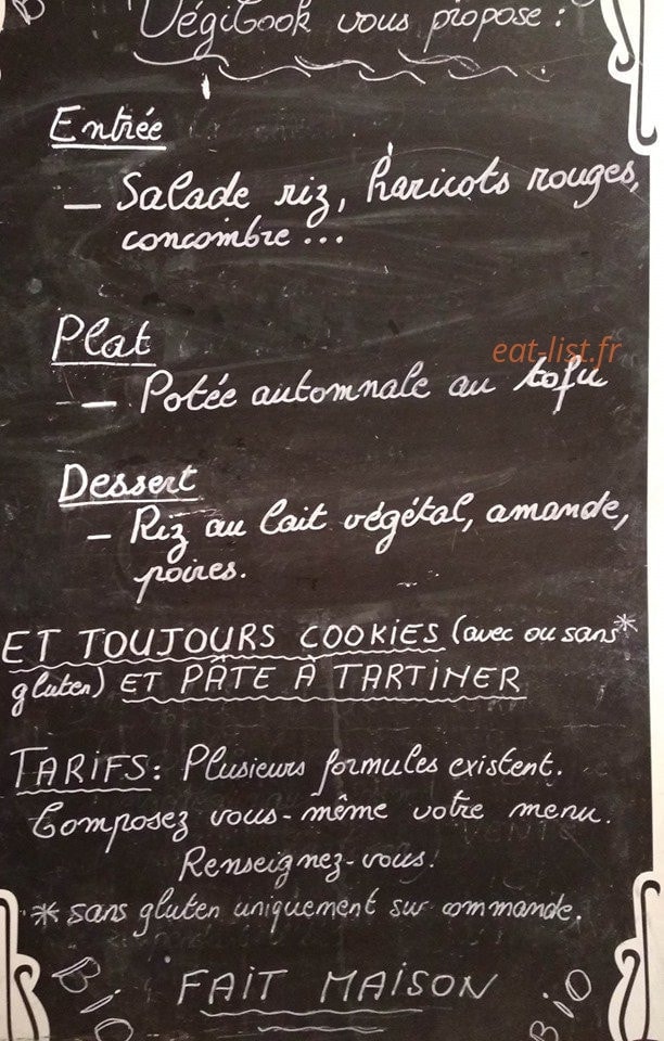 VegiCook — carte page 1