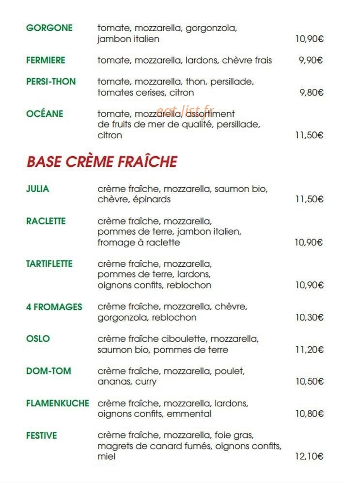 Vincenzo pizza — carte page 3