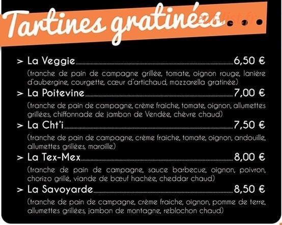 Welcome Food Truck — carte page 3