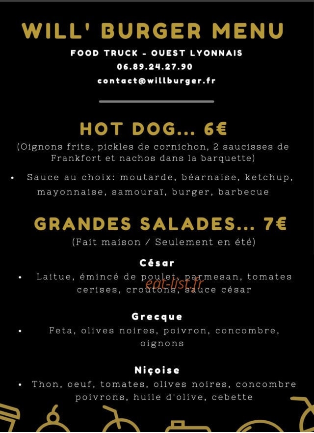 Will Events — carte page 4