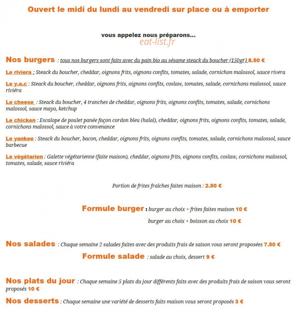 YAC — carte page 1