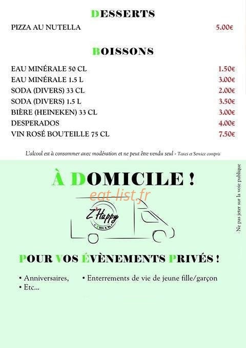 Z'Happy — carte page 4