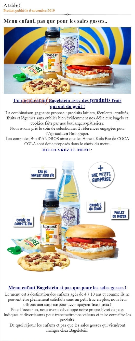 Bagelstein — carte page 44