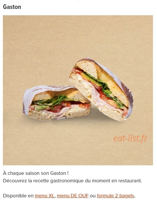 Bagelstein — carte page 14