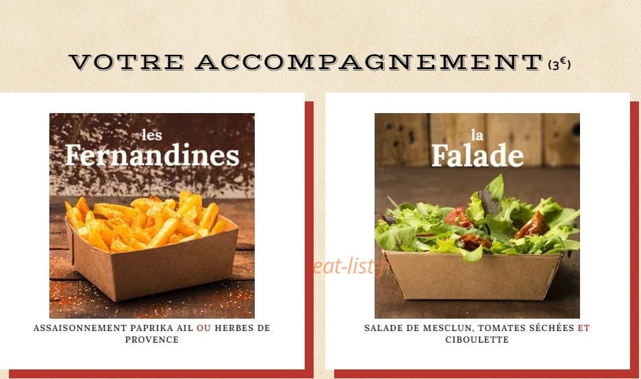 Big Fernand — carte page 3