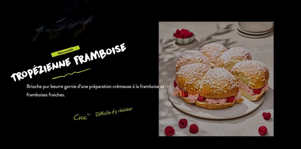 Ange boulangerie — carte page 10
