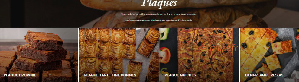Boulangerie Marie Blachère — carte page 16