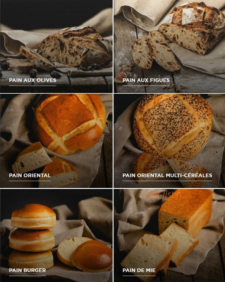 Boulangerie Marie Blachère — carte page 2