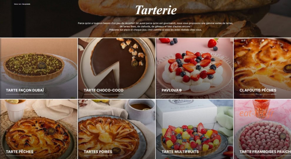 Boulangerie Marie Blachère — carte page 10