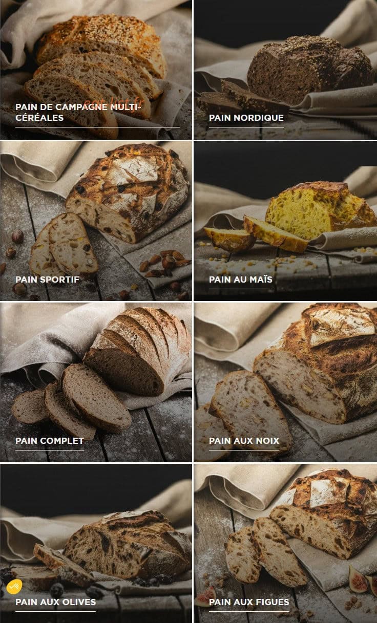 Boulangerie Marie Blachère — carte page 3