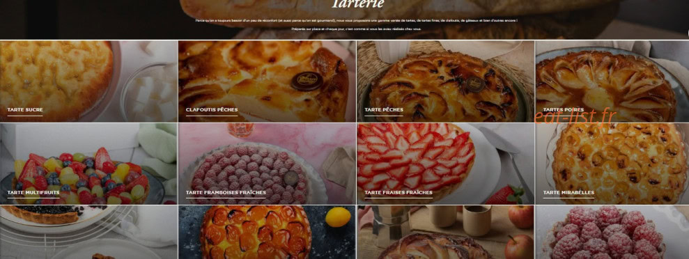 Boulangerie Marie Blachère — carte page 11