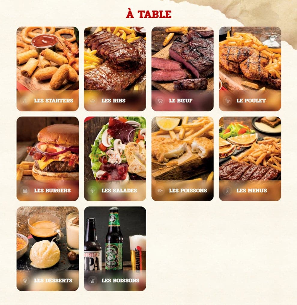 Buffalo Grill à Compiegne - menu et photos