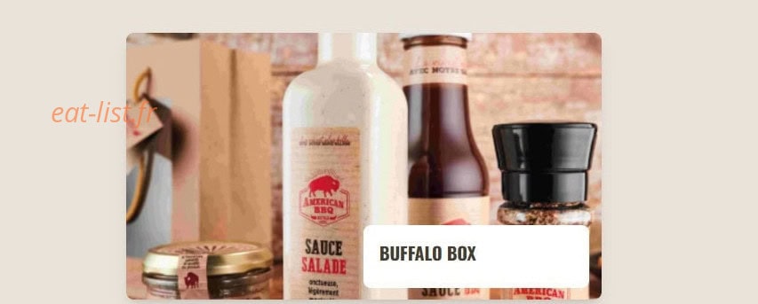 Buffalo Grill — carte page 19