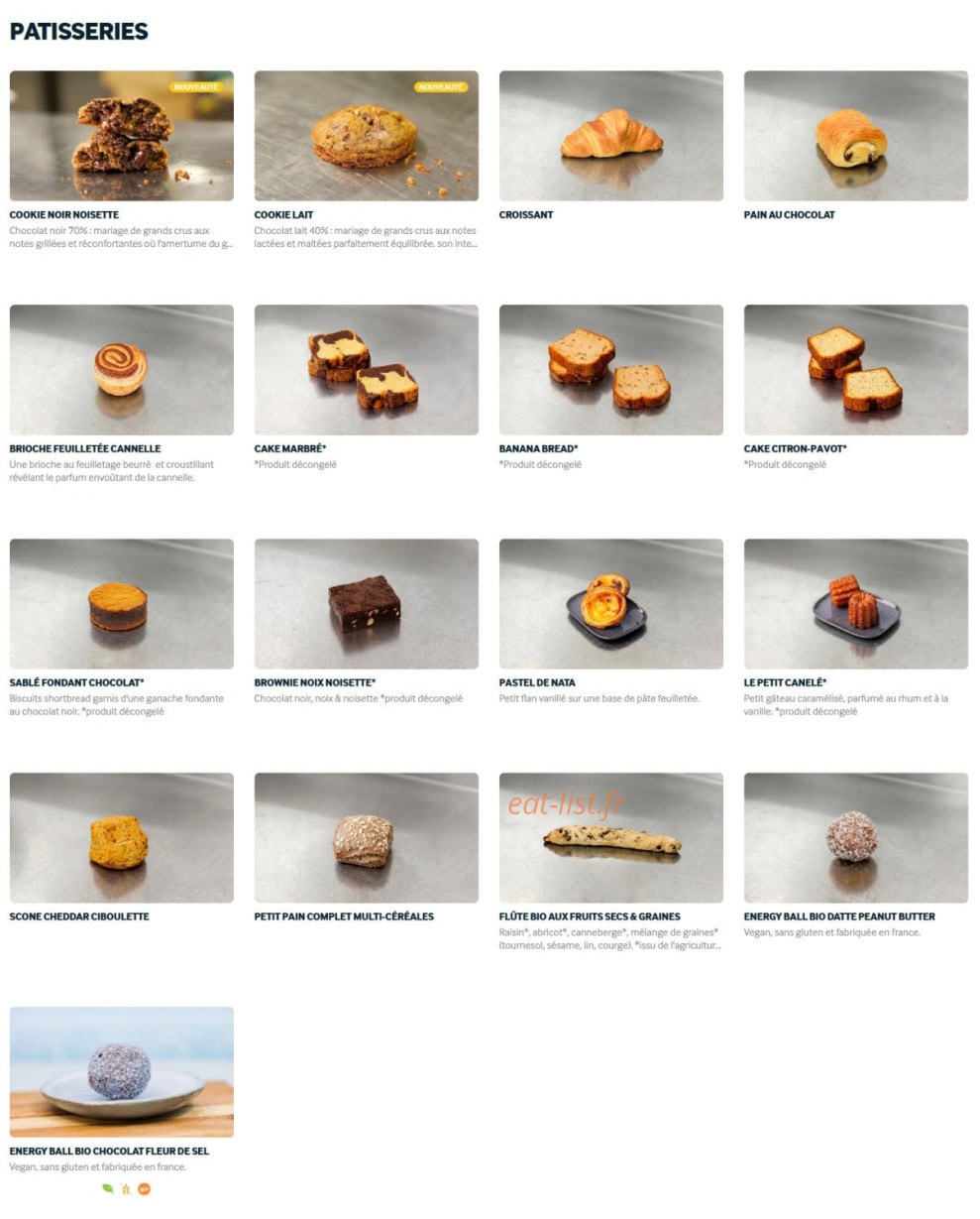 Cojean — carte page 7