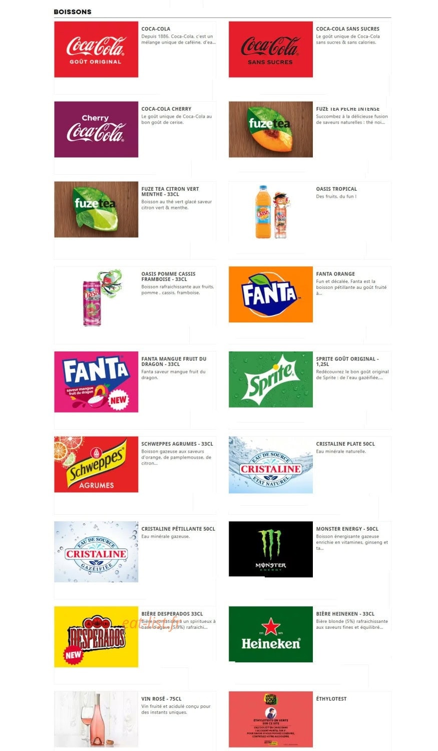 Domino's pizza — carte page 14