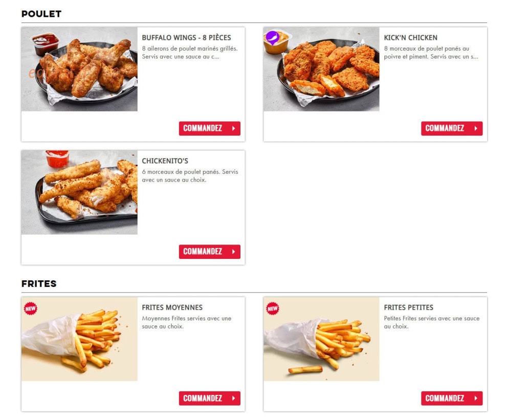 Domino's pizza — carte page 14