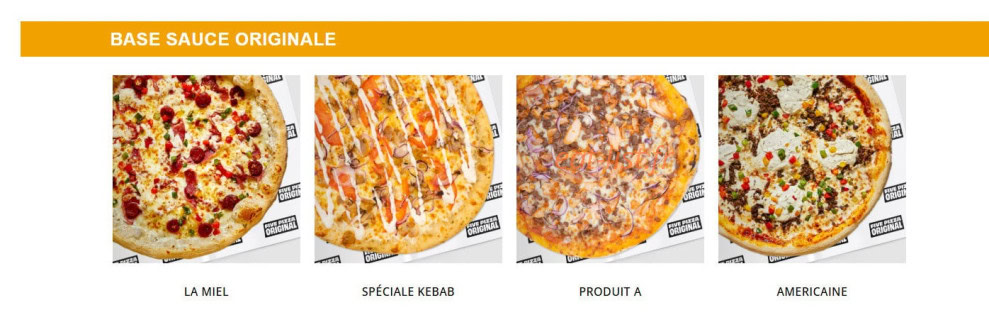 Five Pizza Original — carte page 4
