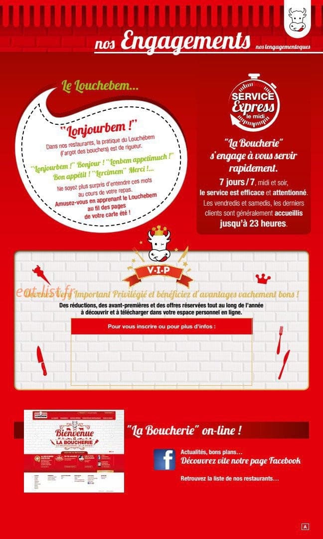 La Boucherie — carte page 3