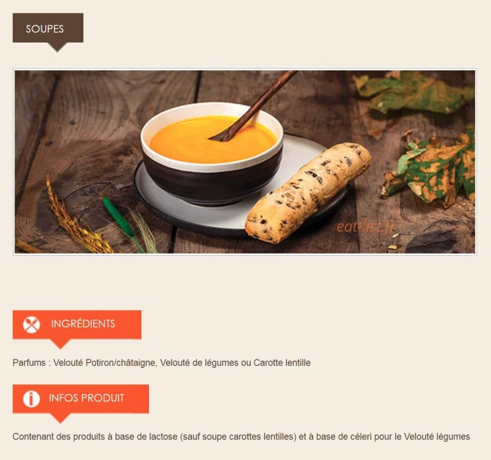 La Croissanterie — carte page 10