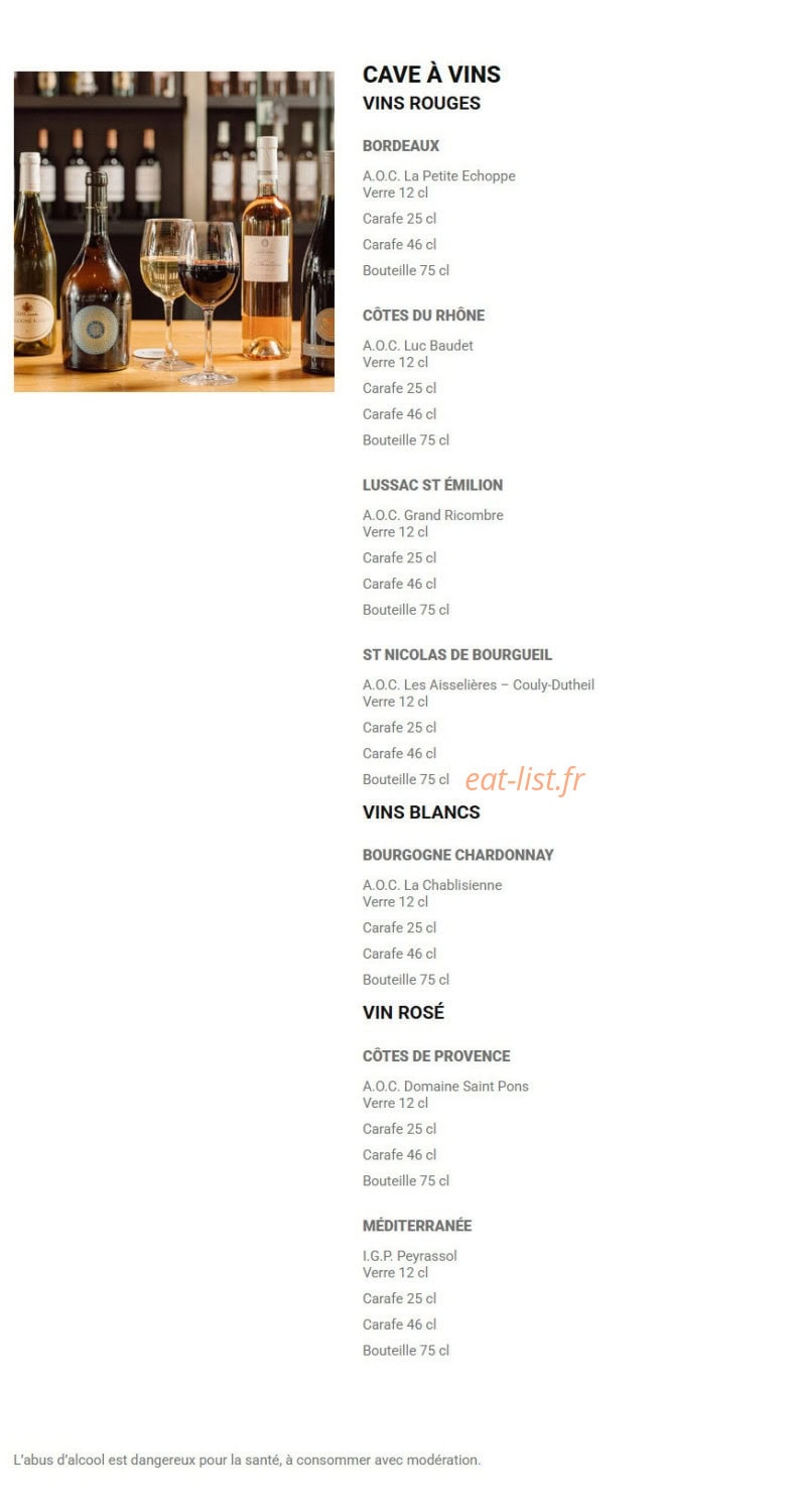 La Pataterie — carte page 4