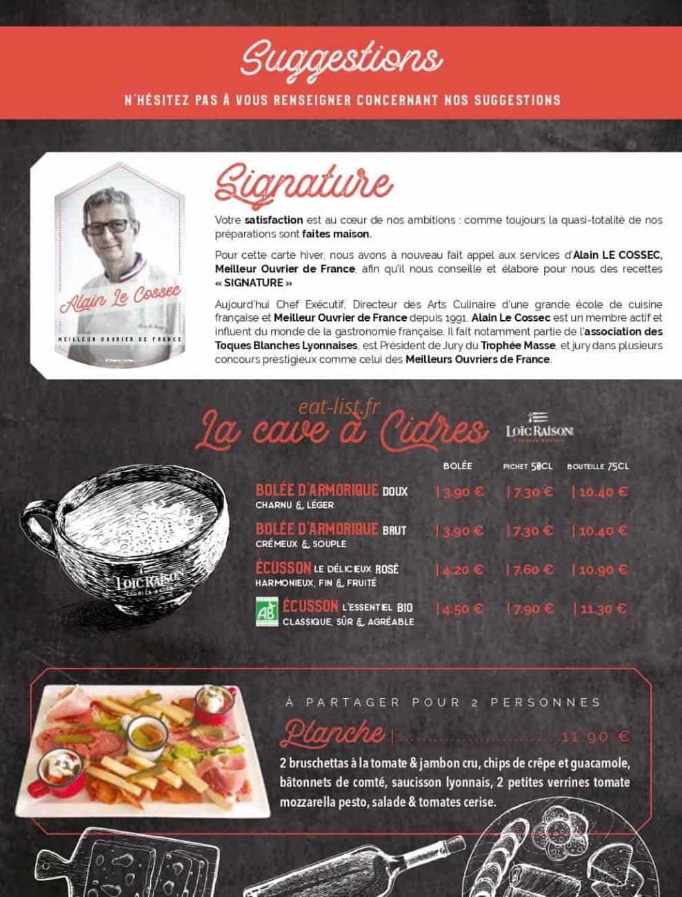 Menu Le Patacrêpe - Carte hiver 2020 Patacrepe Escale Borely  page 0002