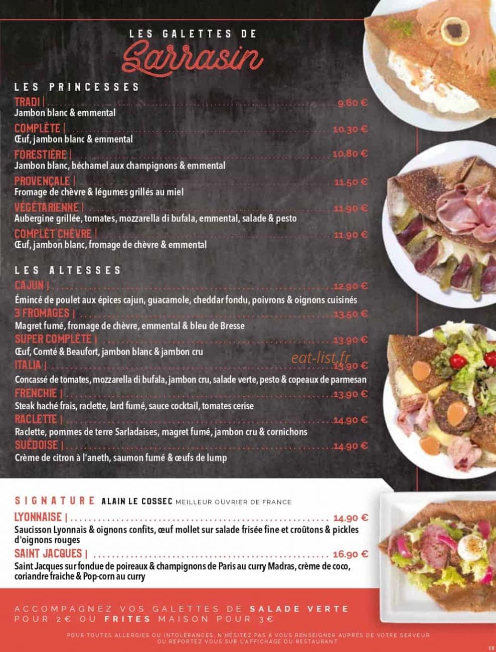 Menu Le Patacrêpe - Carte hiver 2020 Patacrepe Escale Borely  page 0003