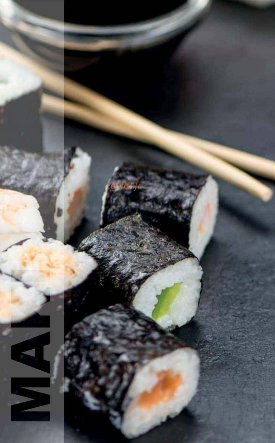 Nina Sushi — carte page 25