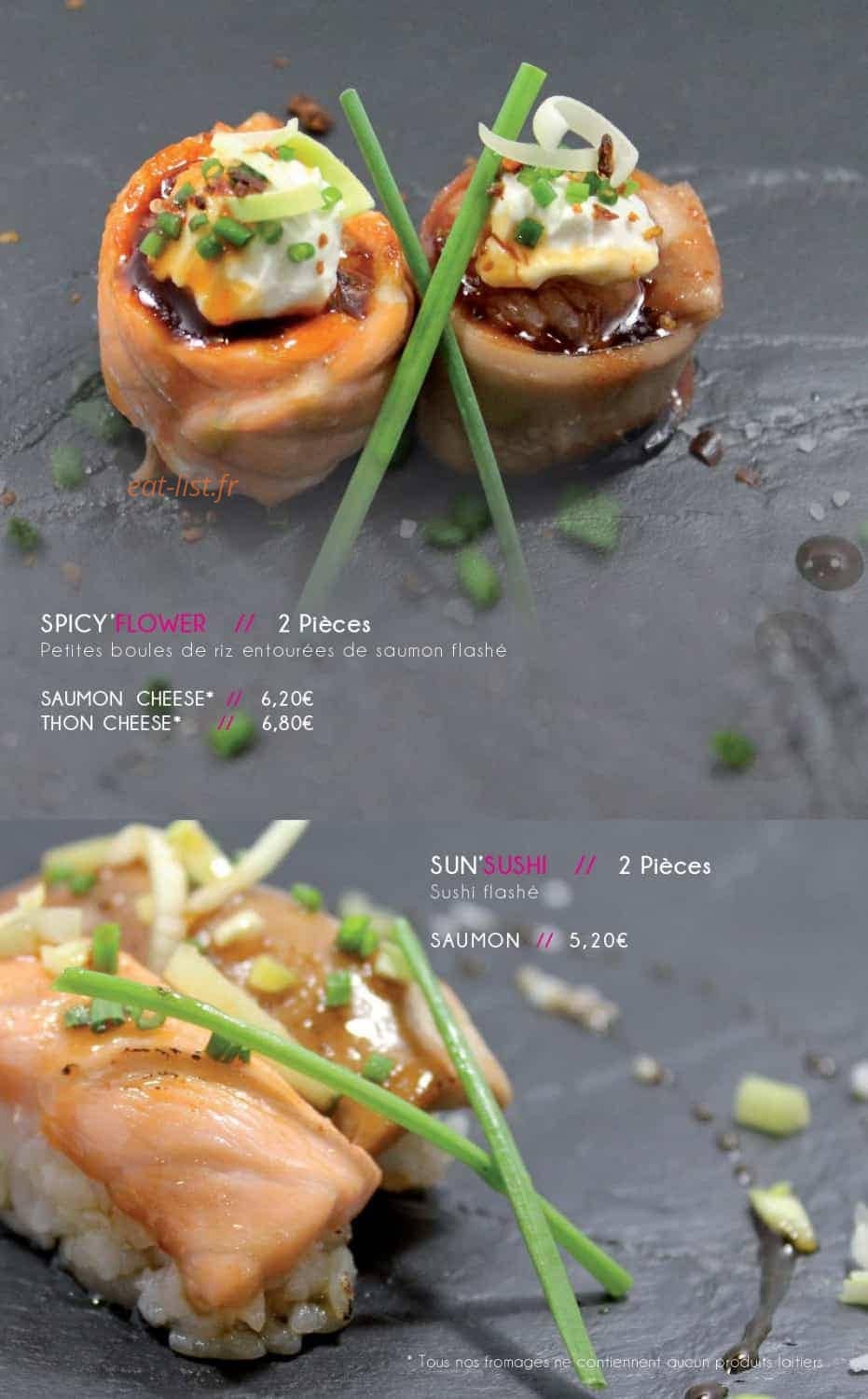 Nina Sushi — carte page 16