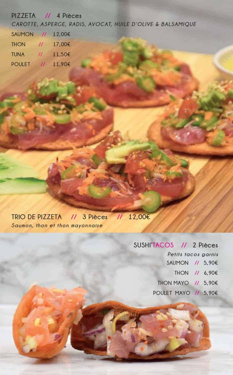 Nina Sushi — carte page 12