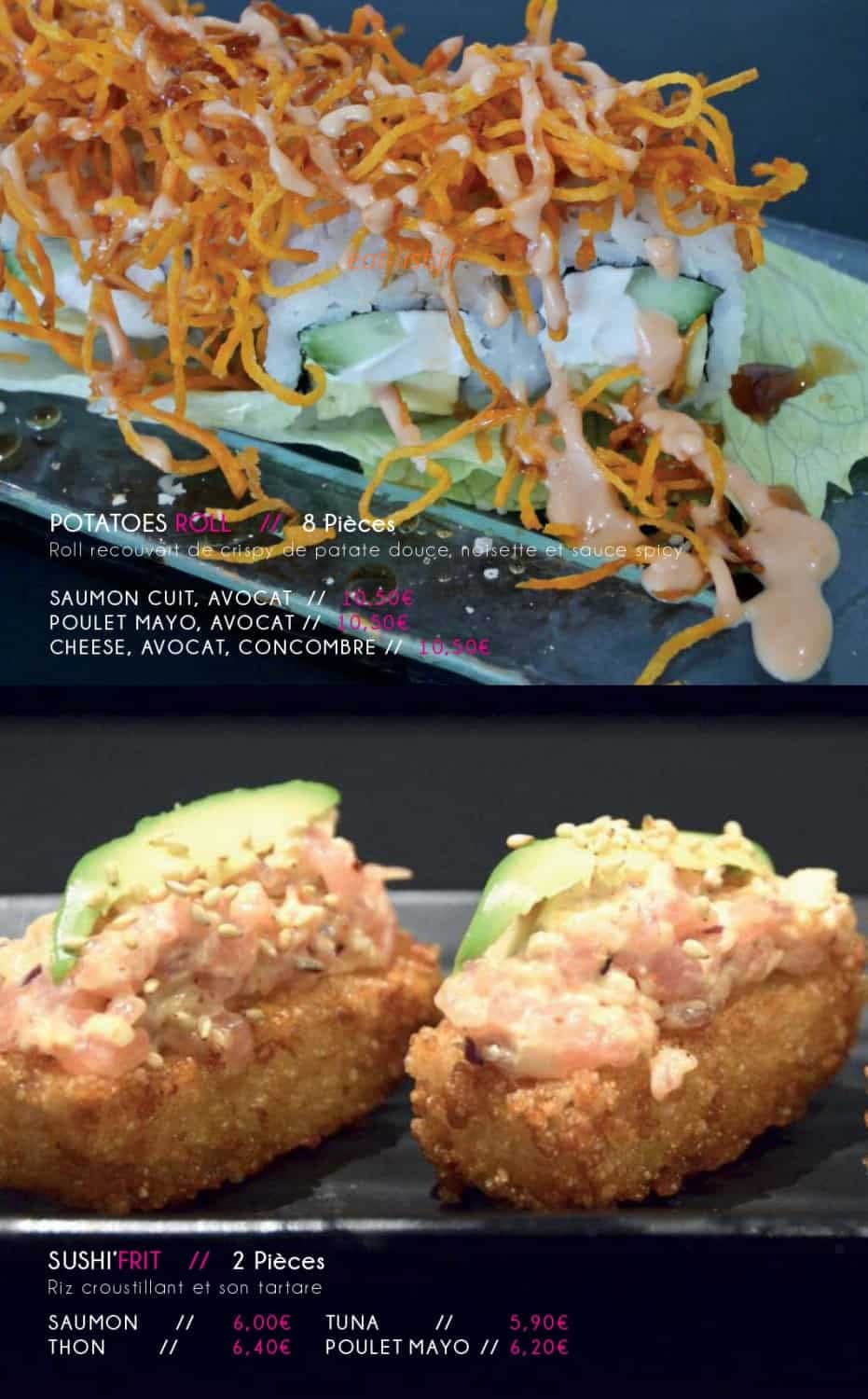 Nina Sushi — carte page 14