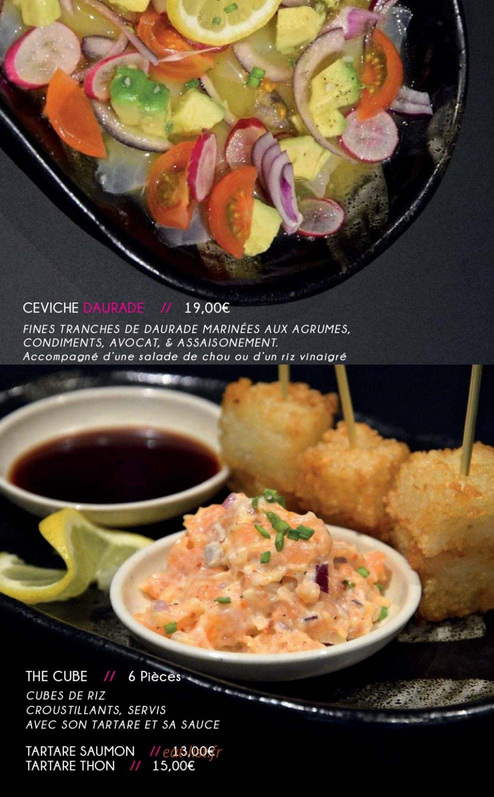Nina Sushi — carte page 13