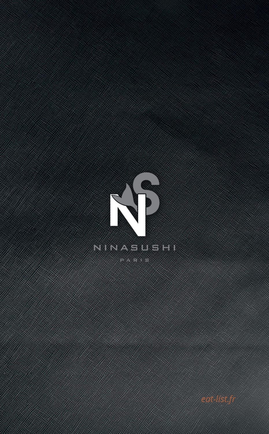 Nina Sushi — carte page 1