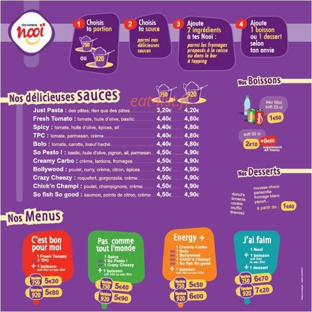 Nooï — carte page 1