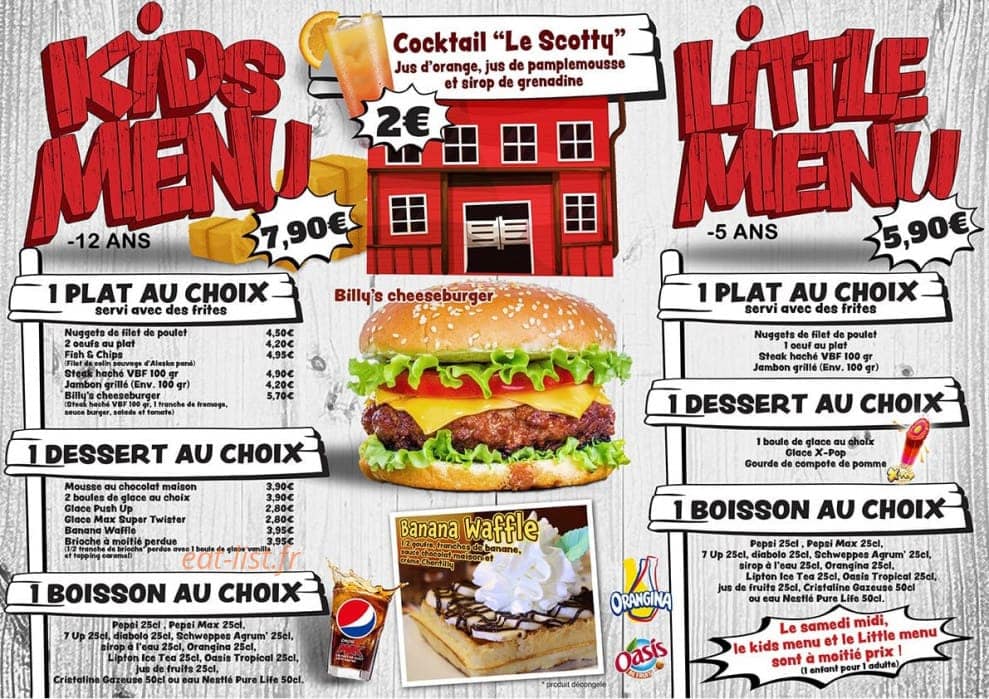 Oncle Scott's — carte page 4