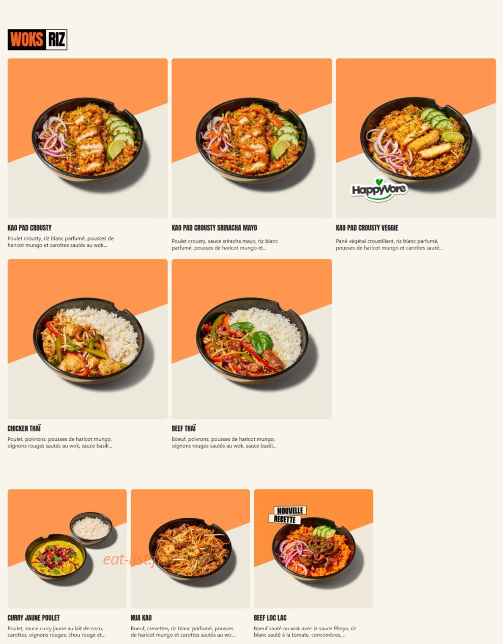 Pitaya — carte page 5