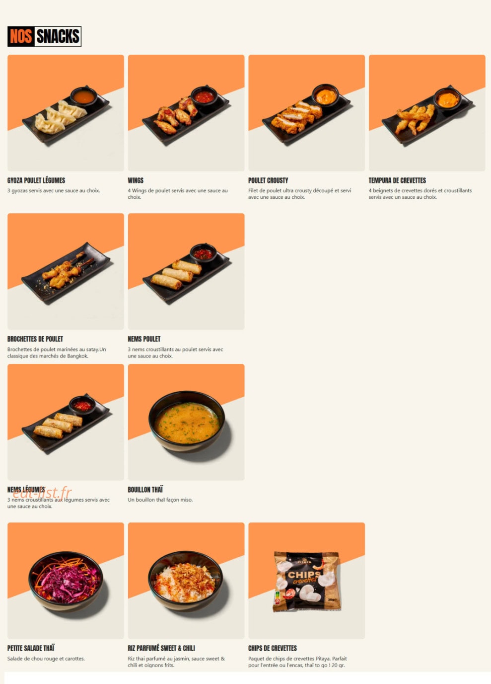 Pitaya — carte page 7