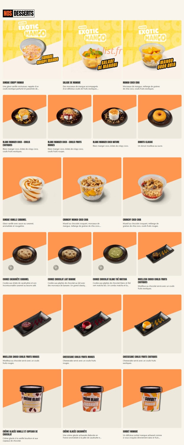 Pitaya — carte page 8