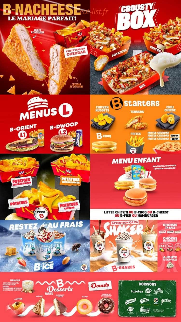Point B — carte page 4