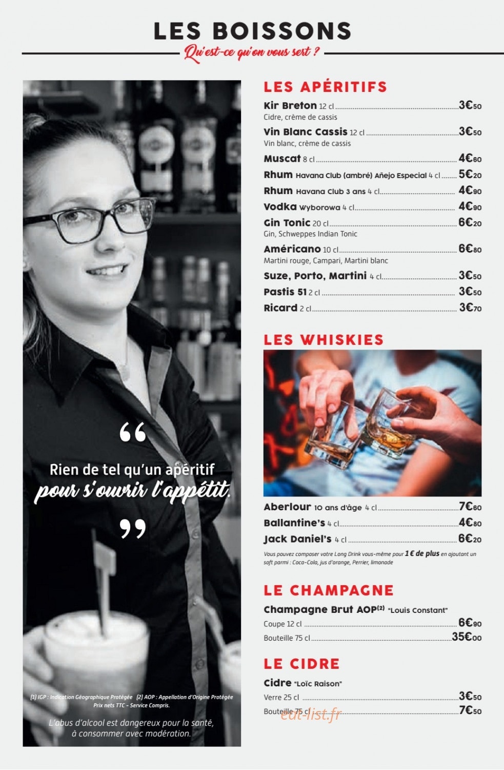 Poivre rouge — carte page 2