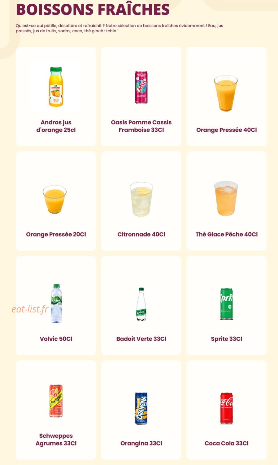 Pomme de Pain — carte page 9