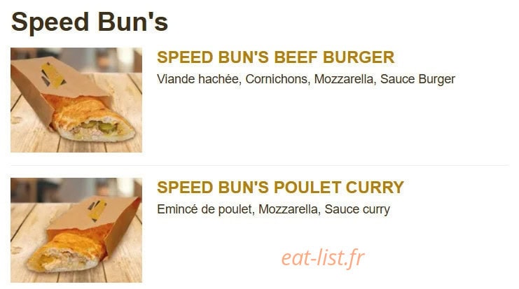 Speed Rabbit Pizza — carte page 5