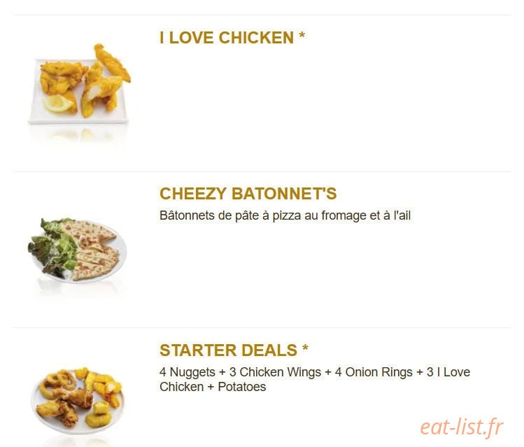 Speed Rabbit Pizza — carte page 7