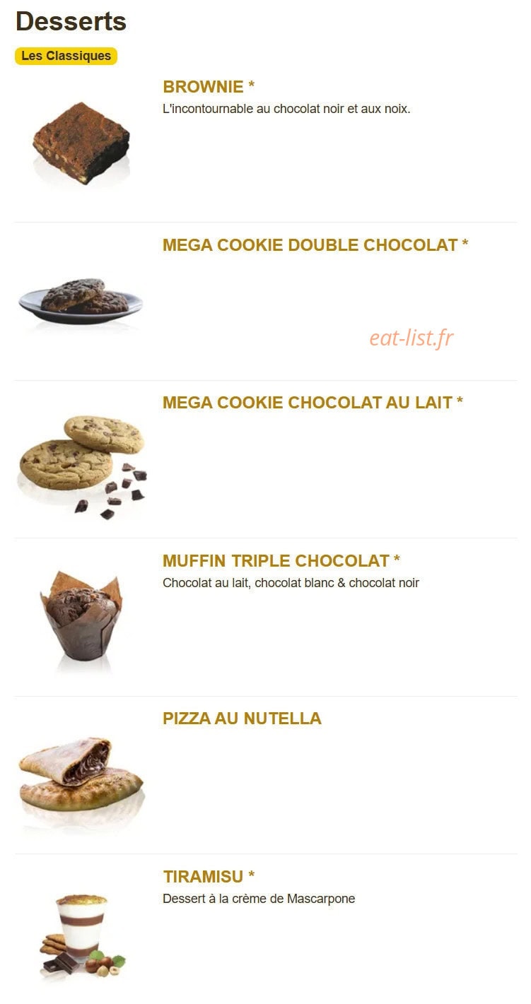 Speed Rabbit Pizza — carte page 12