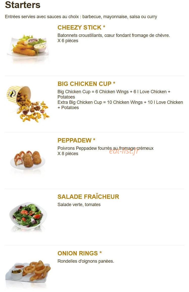 Speed Rabbit Pizza — carte page 6