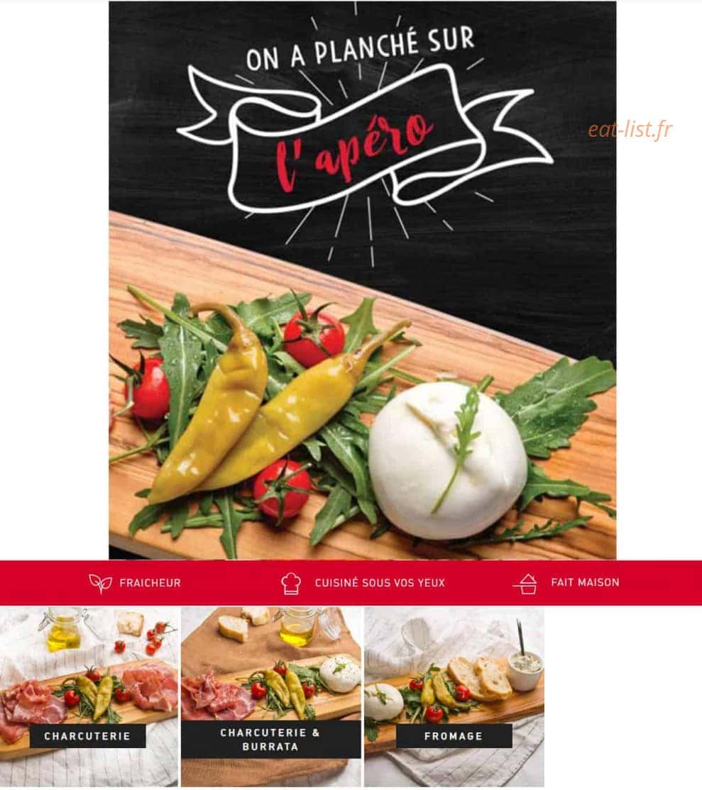 Vapiano — carte page 7
