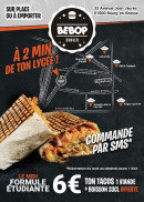 Menu Bebop Burger - Carte et menu Bebop Burger, Bourg en Bresse