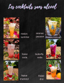 Menu Abo's - Les cocktails