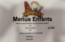 Menu Bella Napoli - Menu enfant