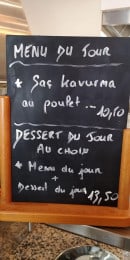 Carte et menu de Grillades Avenue à Oyonnax — Le menu